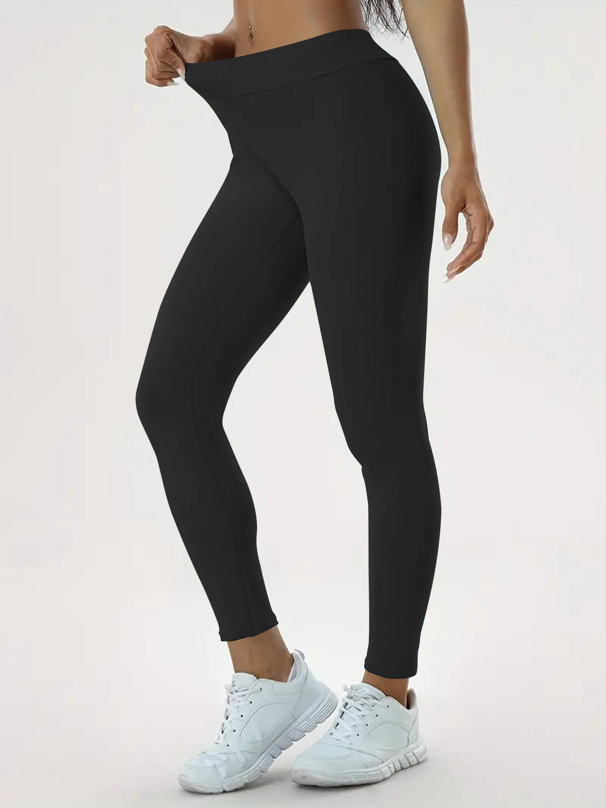 Web Based Women's Yoga Pants High Waist Lift High Elastic Tight Fitness Trousers