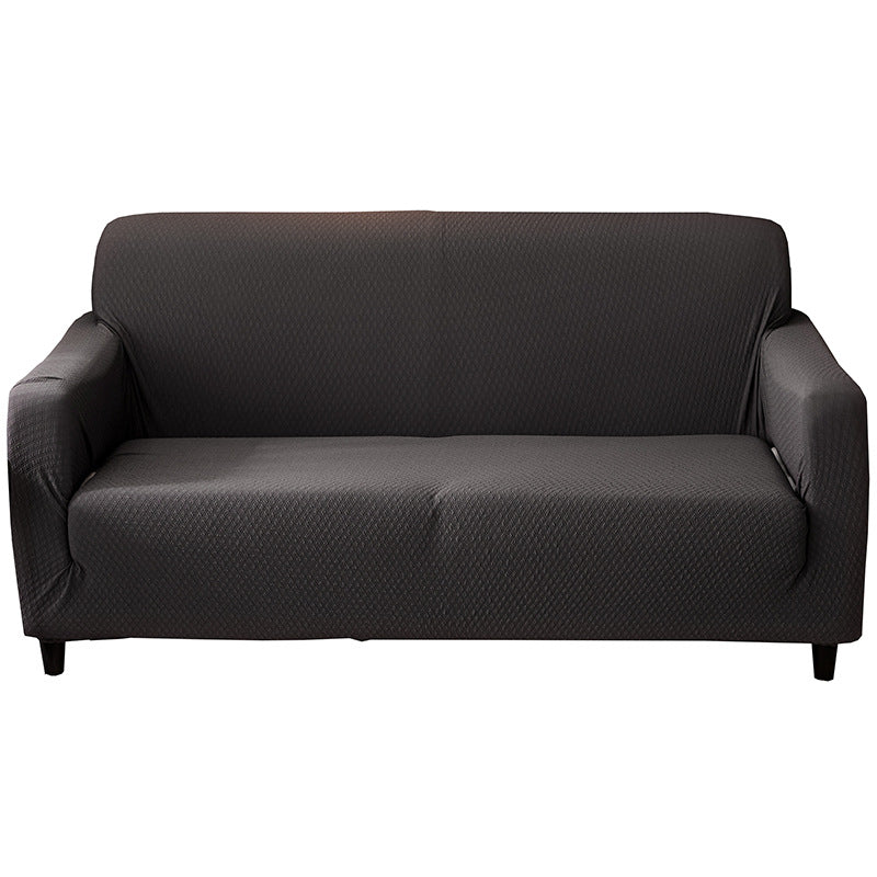 Web Based Pure color stretch waterproof sofa cover