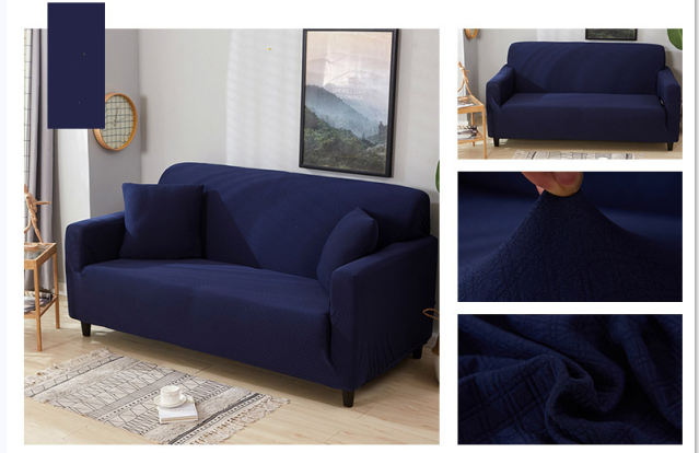 Web Based Pure color stretch waterproof sofa cover