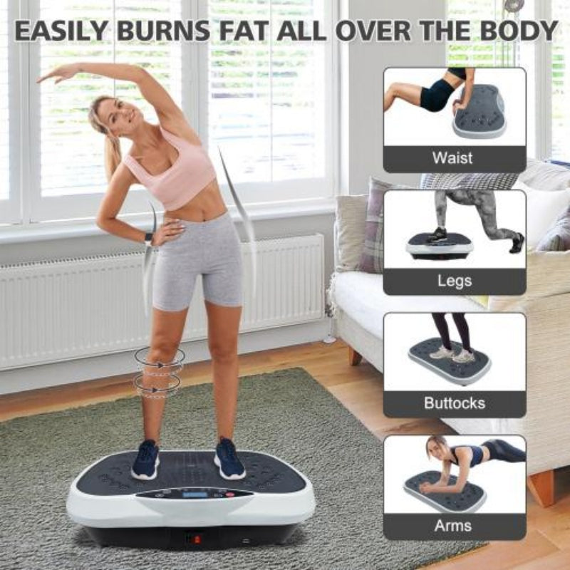 Web Based Vibrating Plate Fitness Equipment Full Body Workout Vibrating Fitness Platform Home Weight Loss And Body Shaping Training Equipment