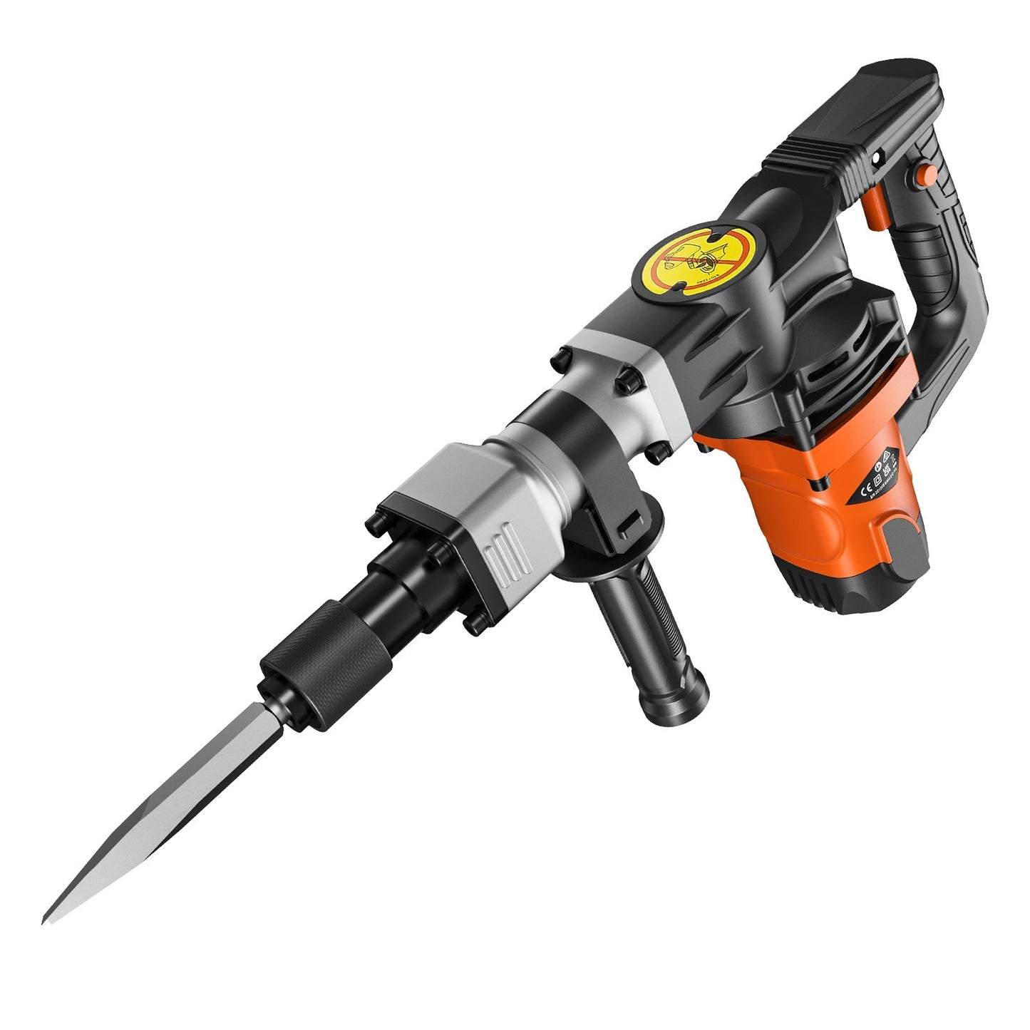 Web Based Demolition Jack Hammer Concrete Breaker 1400W Electric Hammer 2 Chisel Bit