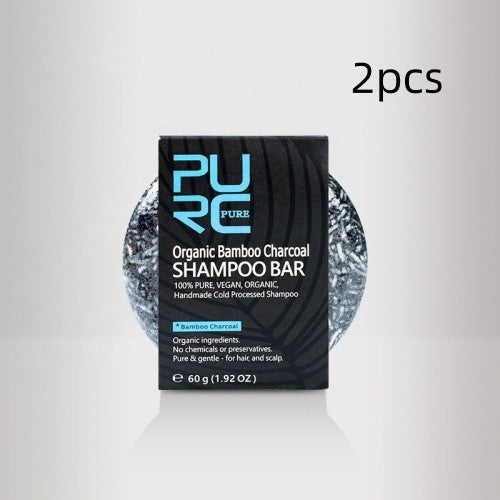 Web Based Hand-Extracted Soap Shampoo Bamboo Charcoal Shampoo Soap