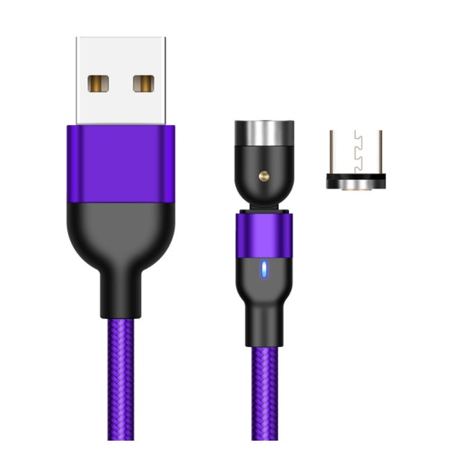 Web Based Essager Rotate Magnetic Cable 360 Degree USB Type C Charging Cable Fast Charging Magnet Charger 540 Rotate Micro Magnetic Cable