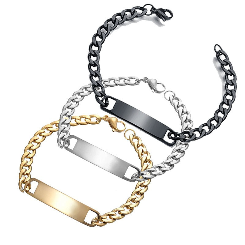 Web Based Personalized Human Eye Bracelet DIY Laser Engraved Stainless Steel Couple Bracelet Engraved Portrait Bracelet