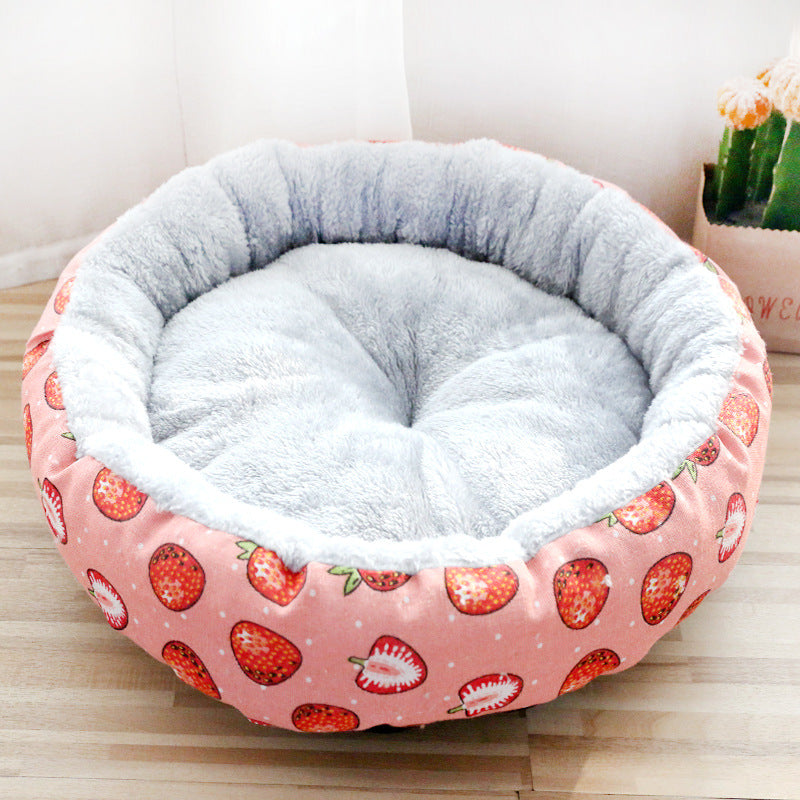 Web Based Dog And Cat Litter Padded With Round Cotton