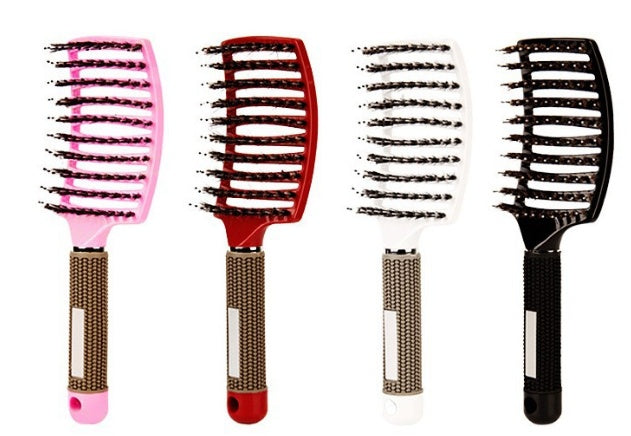 Web Based Hairbrush Anti Klit Brushy Haarborstel Women Detangler Hair Brush Bristle Nylon Scalp Massage  Teaser Hair Brush Comb