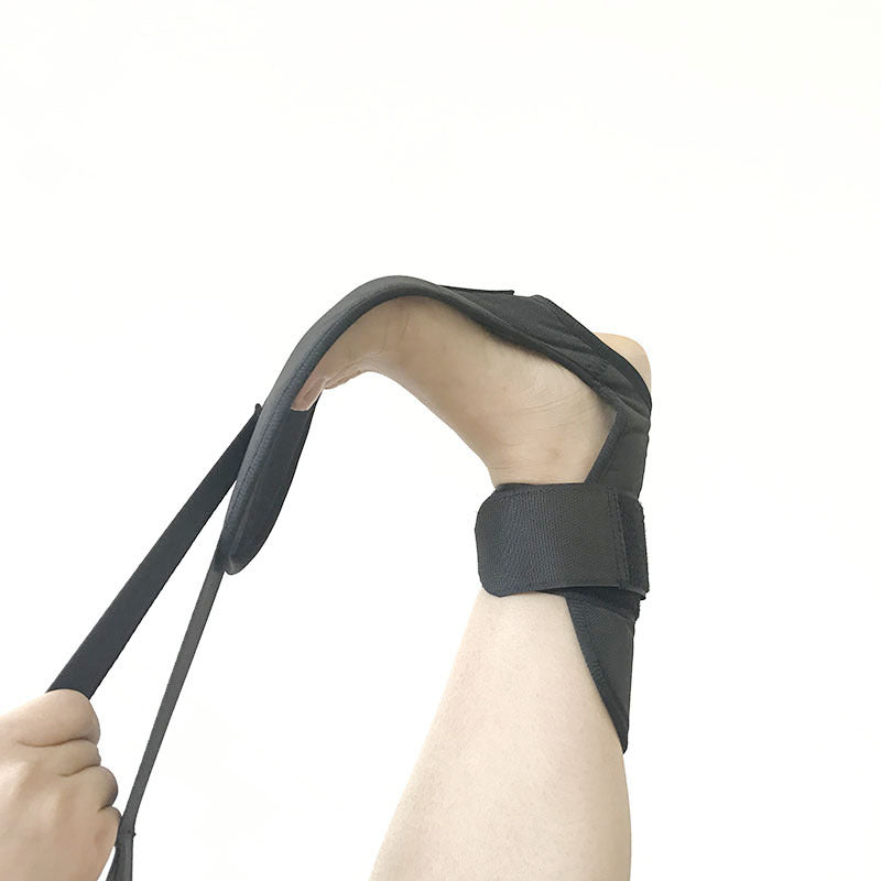 Web Based Yoga Ligament Stretching Belt Foot Drop Stroke Hemiplegia Rehabilitation Strap Leg Training Foot Ankle Joint Correction Braces