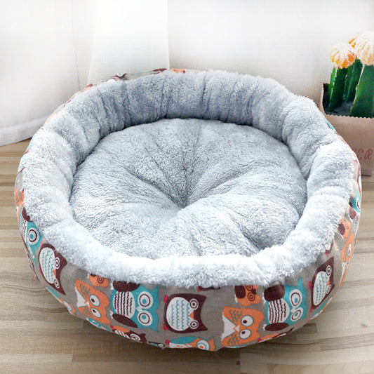 Web Based Dog And Cat Litter Padded With Round Cotton