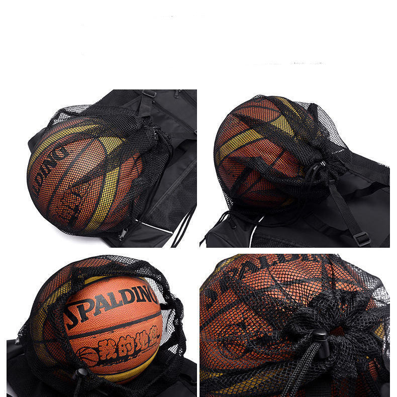 Web Based Outdoor Travel Sports Backpack Basketball Football Training  Cycling Bag