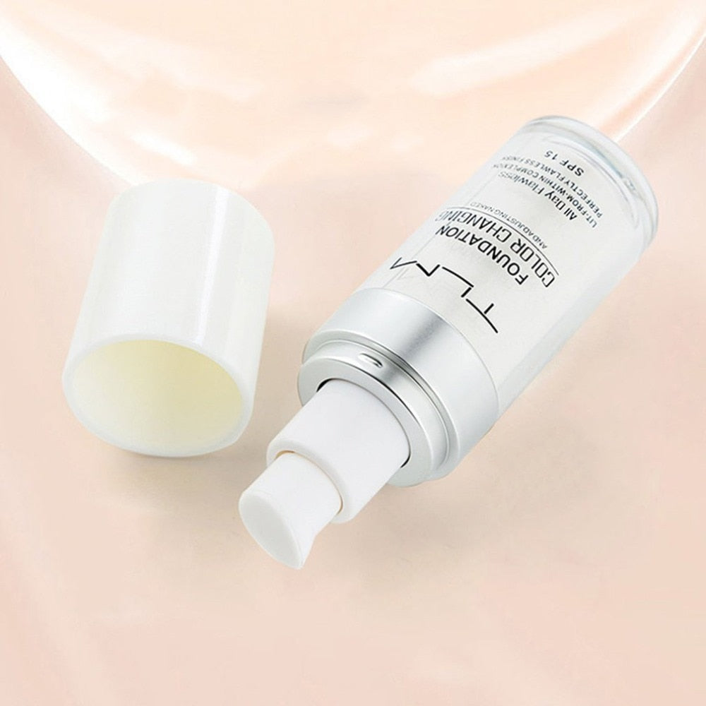 Web Based Temperature Liquid Foundation Concealer Portable Natural Color  Makeup Foundation BB Concealer