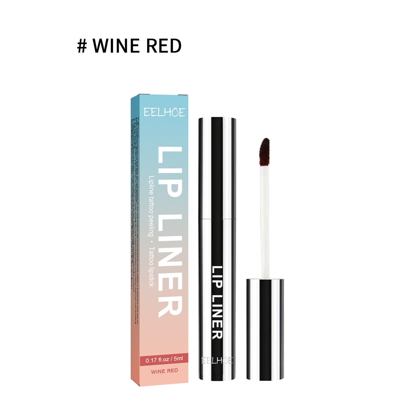 Web Based Stripping Lip Liner Outline Waterproof