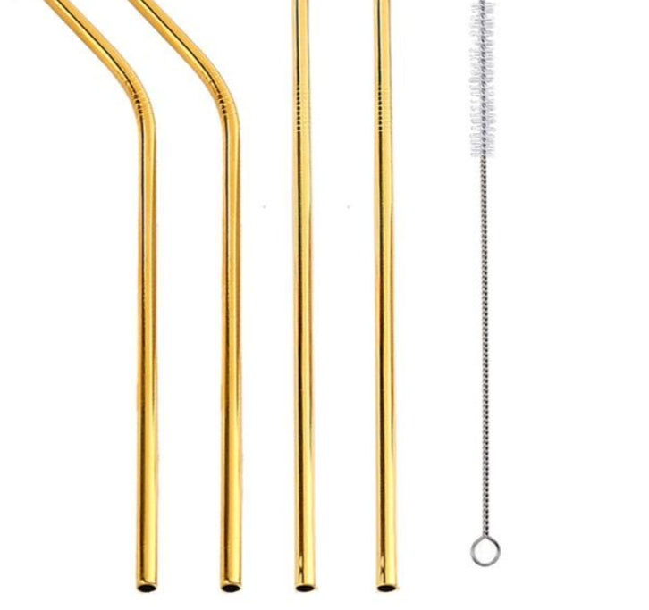 Web Based Colourful Reusable Stainless Steel Straws
