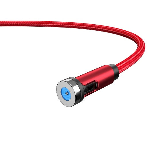 Web Based Essager Rotate Magnetic Cable 360 Degree USB Type C Charging Cable Fast Charging Magnet Charger 540 Rotate Micro Magnetic Cable