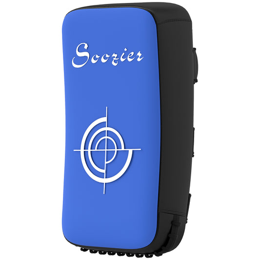 Web Based Muay Thai Kick Shield Punching Pad, Kick Shield For Martial Arts, Karate, Kickboxing, MMA X 1 Unit, Blue