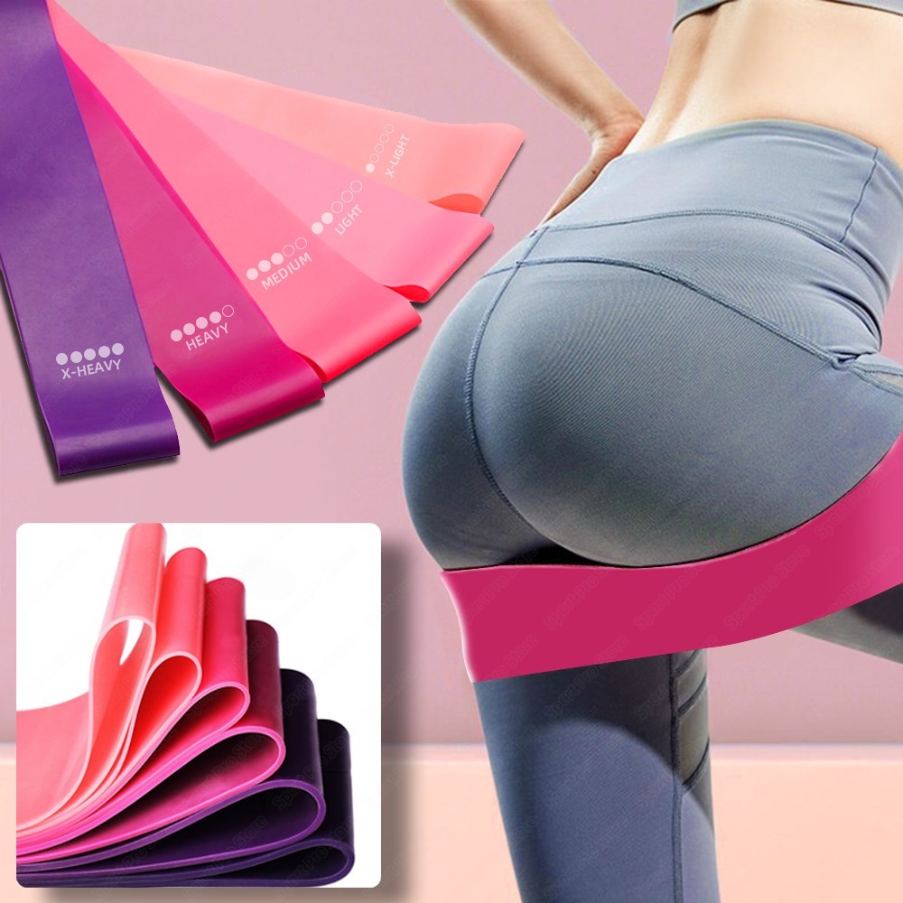 Webbased Resistance Bands Sealing Elastic Booty Sport Bodybuilding Rubber Band For Fitness Gym Leagues Equipment Sports Mini Yoga