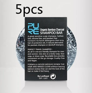 Web Based Hand-Extracted Soap Shampoo Bamboo Charcoal Shampoo Soap