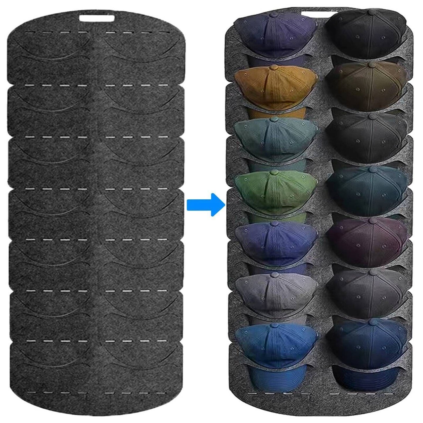 Web Based Hat Rack Organizer Baseball Holder Storage Cap Hanger Door Wall Coat Caps Stands