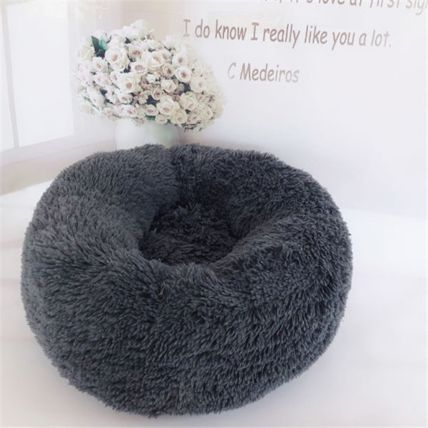 Web Based Round Long Hairy Autumn And Winter Nest Pad Cat Mattress