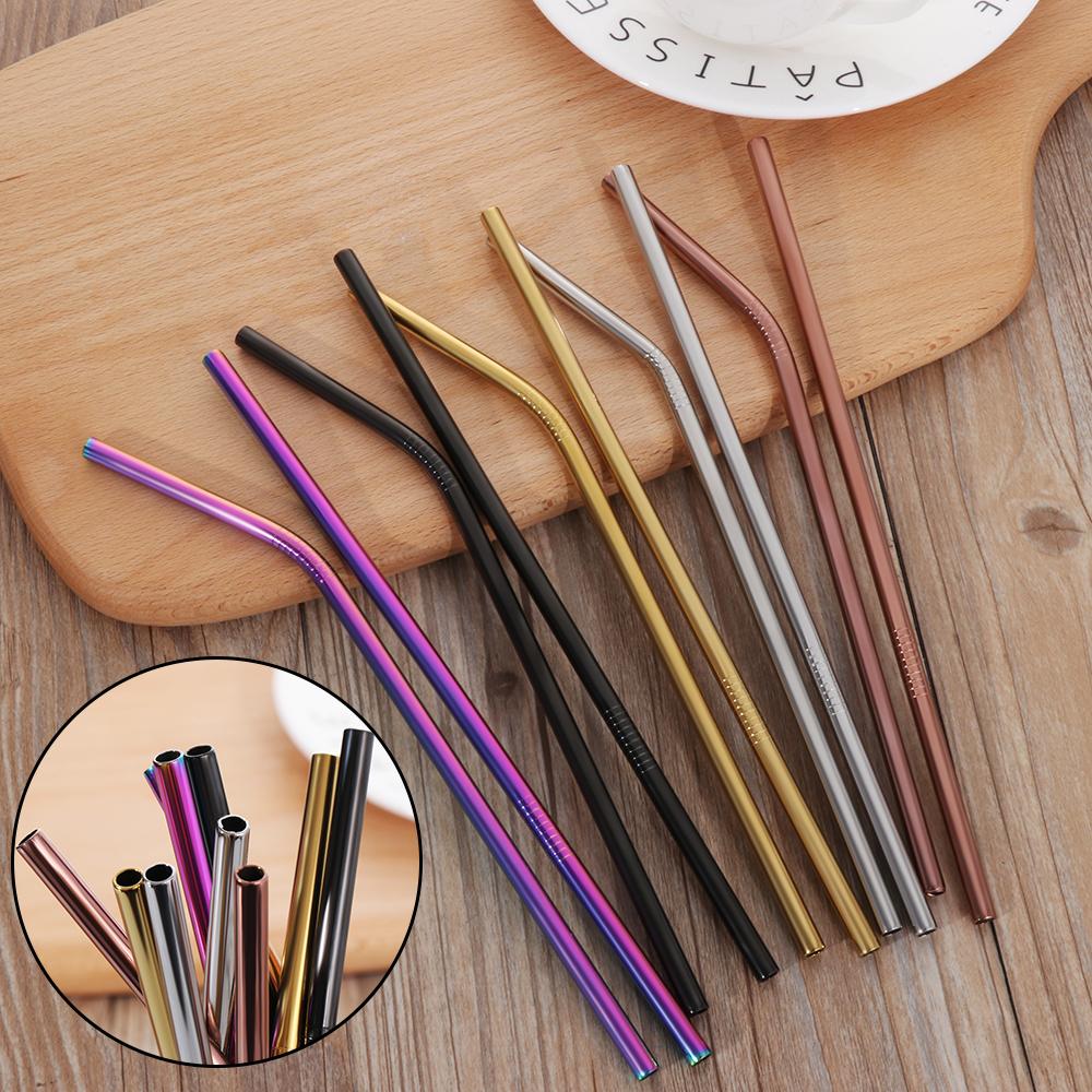 Web Based Colourful Reusable Stainless Steel Straws