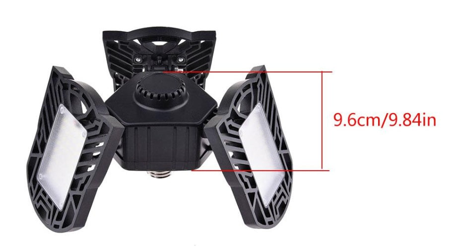 Web Based General Deformable Lamp Garage Light Radar Warehouse Industrial Lamp Home Lighting High Intensity