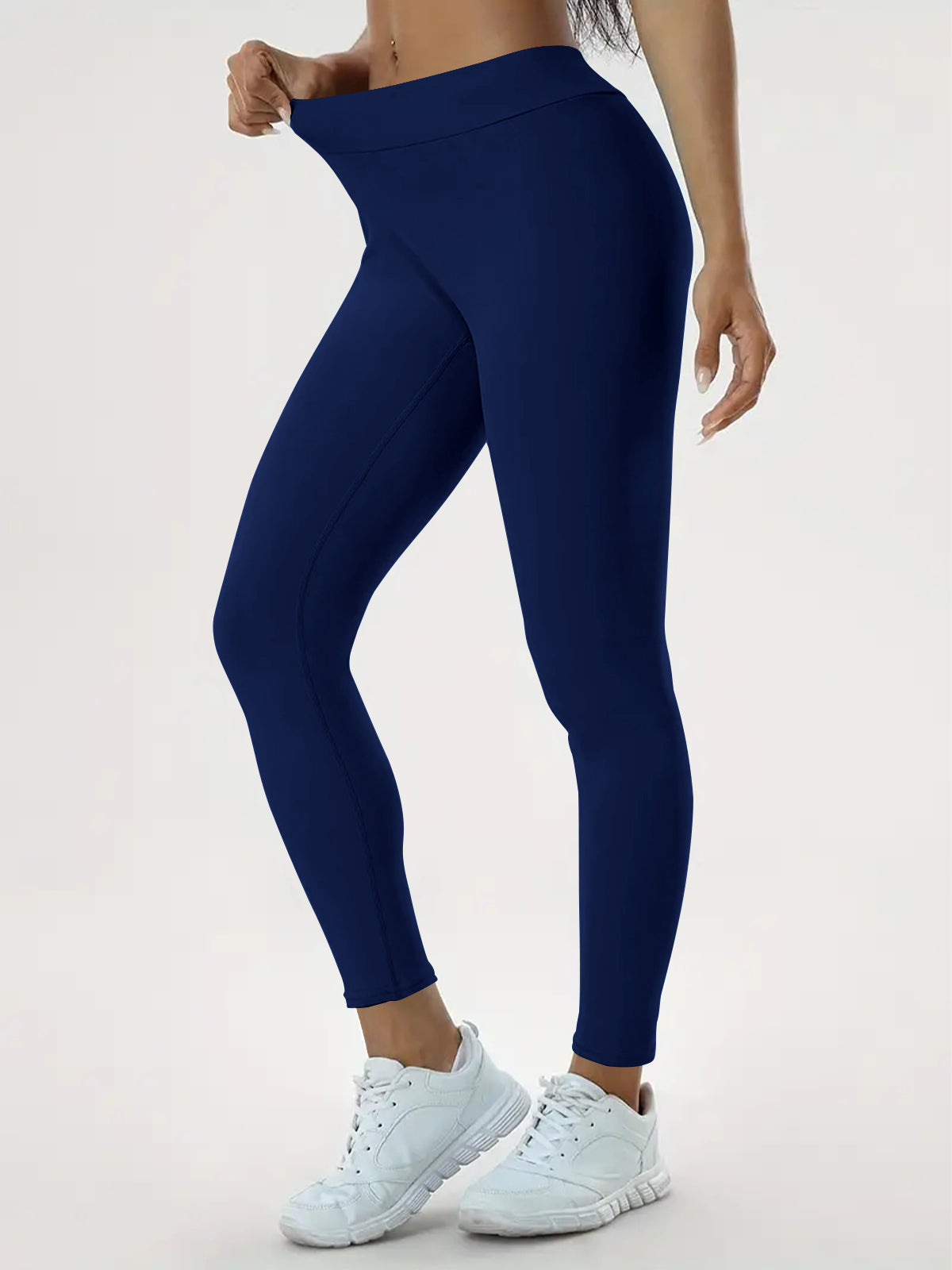 Web Based Women's Yoga Pants High Waist Lift High Elastic Tight Fitness Trousers