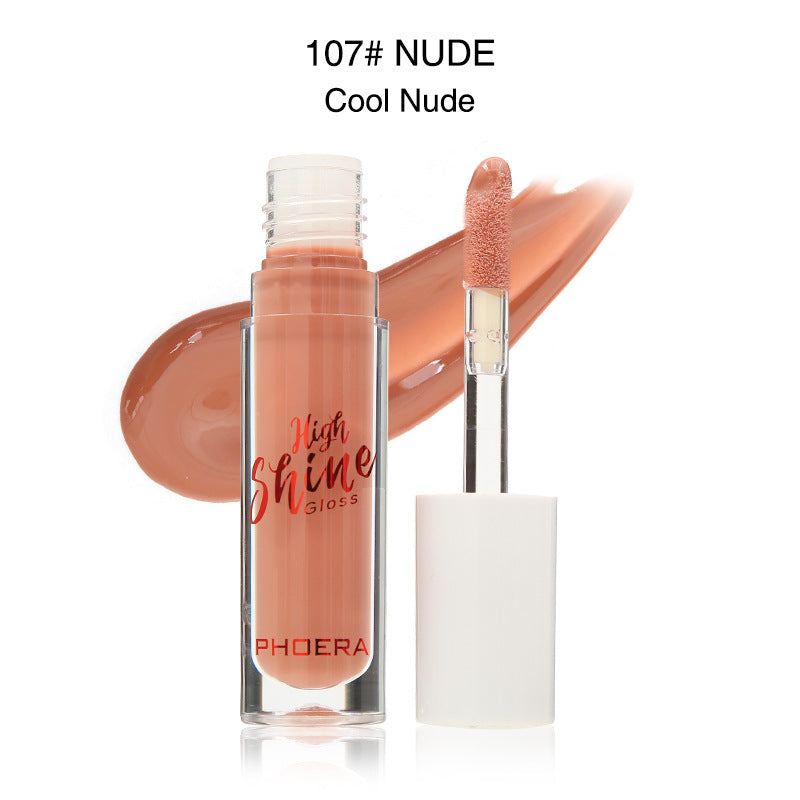 Web Based Solid Jelly Lipstick Crystal Lip Balm Water Wave Mirror Lip Gloss Long Lasting Moisturizing Lip Glaze Lip Care Makeup