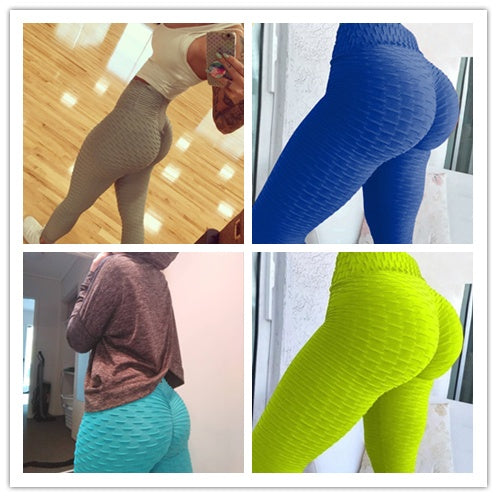 Web Based Booty Lifting Anti Cellulite Scrunch Leggings Without Pocket