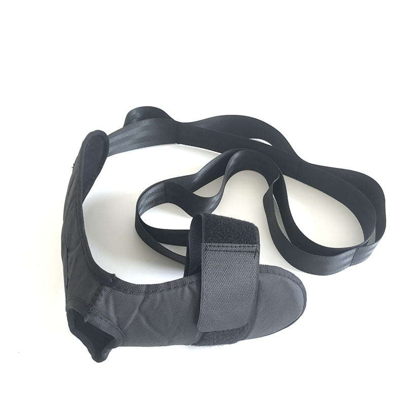 Web Based Yoga Ligament Stretching Belt Foot Drop Stroke Hemiplegia Rehabilitation Strap Leg Training Foot Ankle Joint Correction Braces