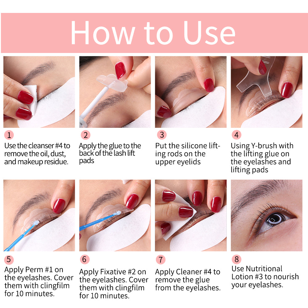 Web Based Dropshipping ICONSIGN Lash Lift Kit Lash Lifiting Eyelash Perming Kit Lash Curling Enhancer Eyes Makeup Tools