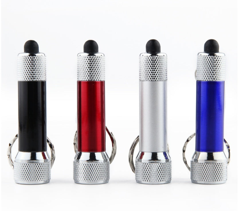 Web Based Mini Keychain Light Emergency Night Light Camping Flashlight Portable LED Torch Aluminum Keyring