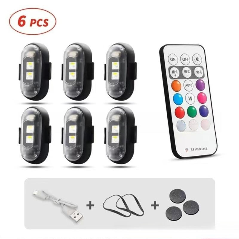 Web Based Wireless Remote Control Colorful Strobe Light