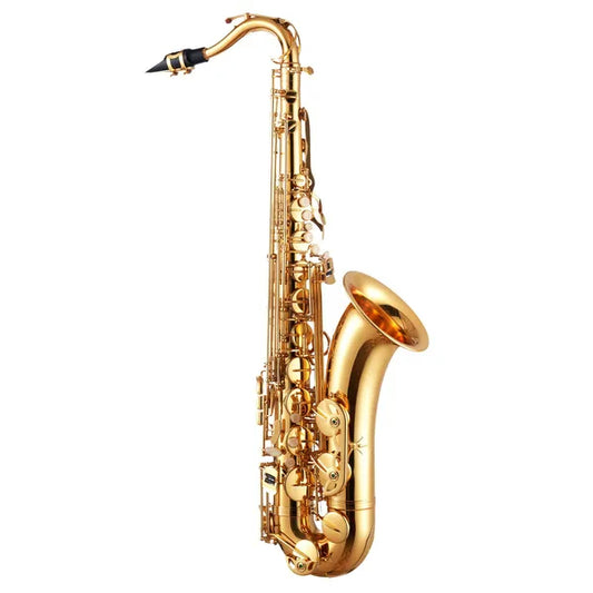 Wwb Based VEVOR Tenor Saxophone, B Flat, Professional Brass Saxophone Beginner Kit With Carrying Case, Mouthpiece, Straps, Cleaning Cloth, Gloves, Neck Strap, 23 Keys Tenor Sax Kit, For Beginners Students, Gold