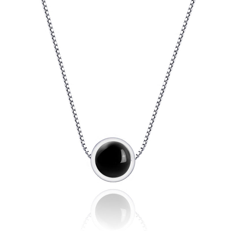 Web Based 925 Sterling Silver Strawberry Quartz Necklace