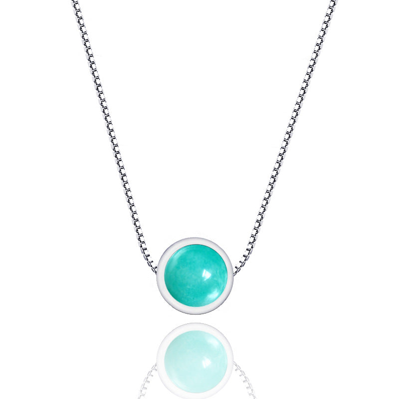 Web Based 925 Sterling Silver Strawberry Quartz Necklace