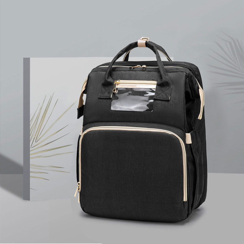 Web Based USB Charging Version Mommy Bed Backpack Folding Large Capacity Multi-function
