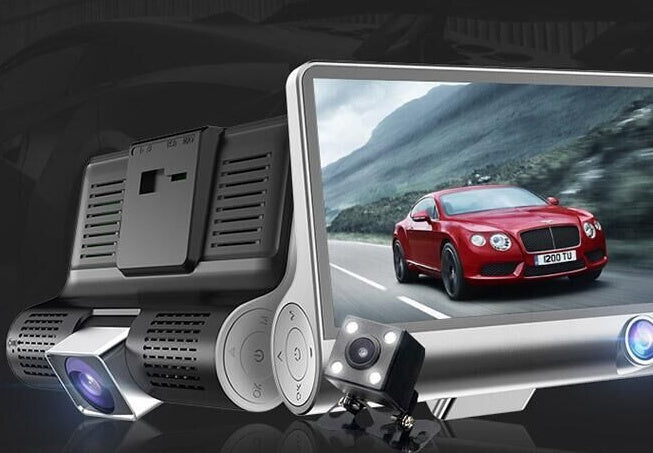 Web Based 1080P High-definition Three-record Driving Recorder