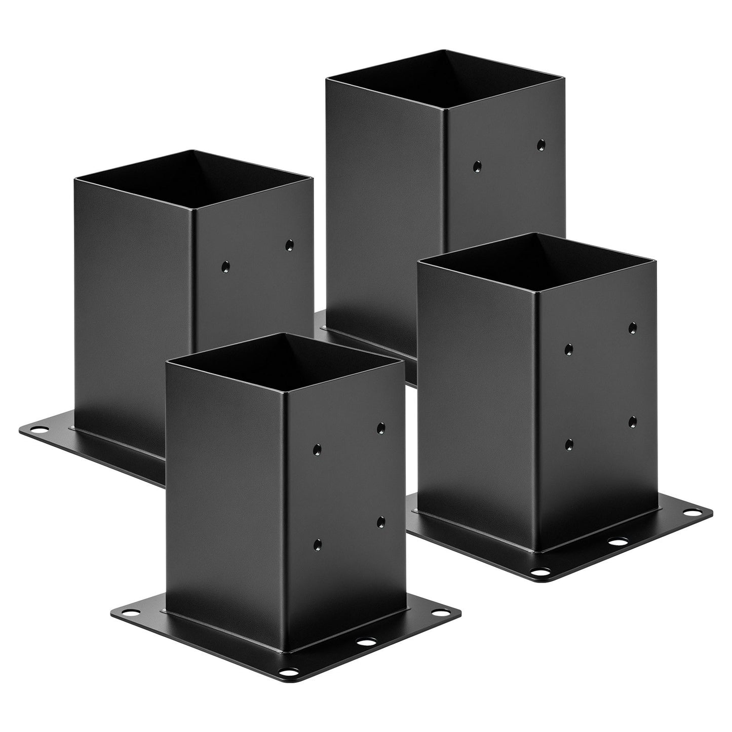 Web Based 4 Pack 6x6 P4 Pack 6x6 Post Base Brackets Inner Size 5.6x5.6 Inch Wood Fence Post Anchorost Base Brackets Inner Size 5.6x5.6 Inch Wood Fence Post Anchor