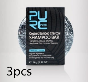 Web Based Hand-Extracted Soap Shampoo Bamboo Charcoal Shampoo Soap