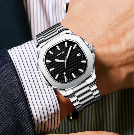 Web Based Men's Luminous Automatic Mechanical Watch