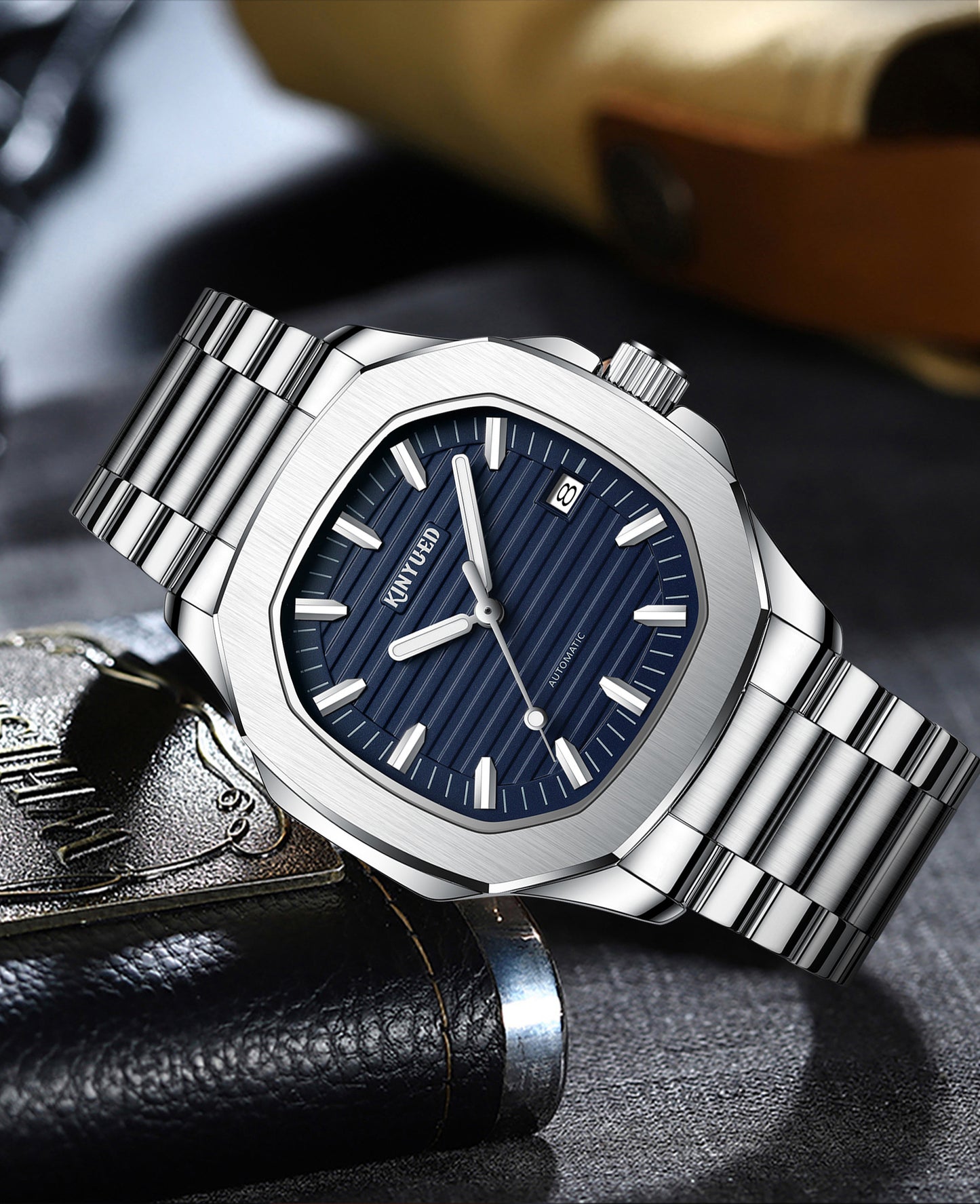 Web Based Men's Luminous Automatic Mechanical Watch