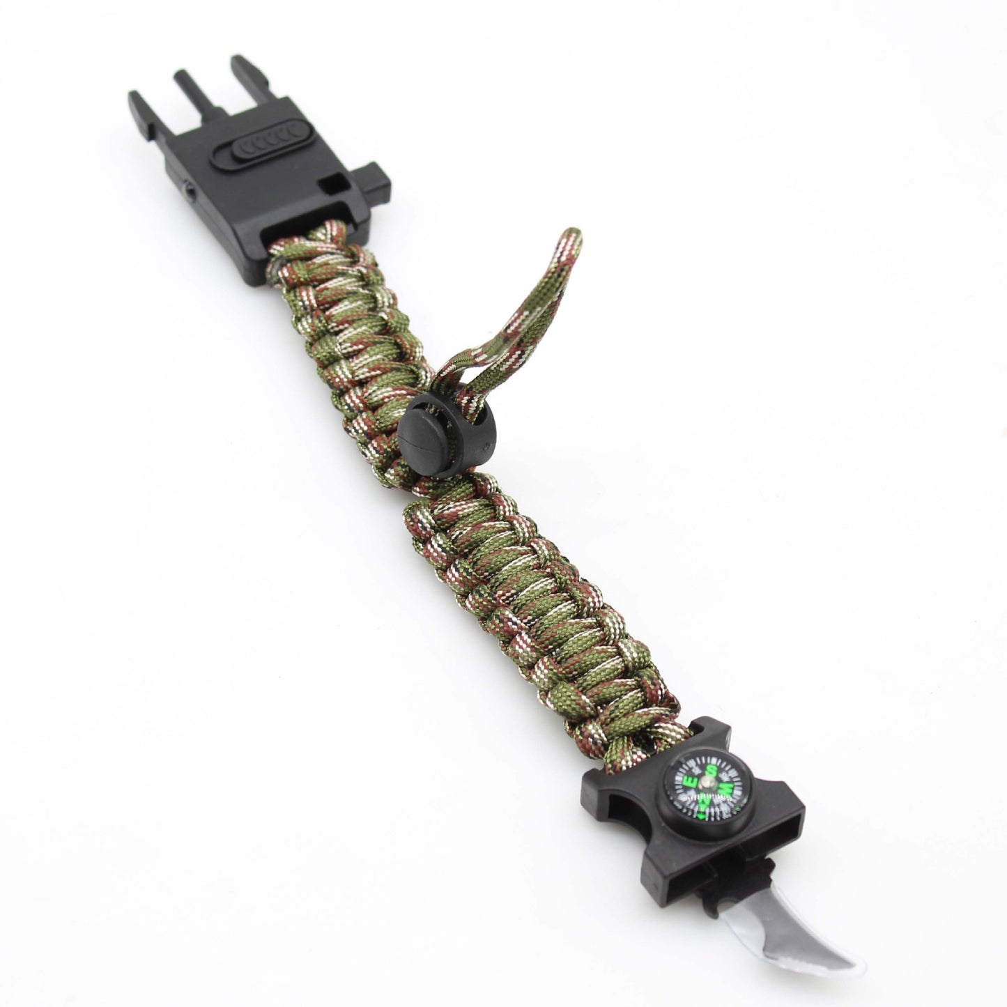 Web Based Outdoor Multifunctional Paracord Bracelet Ligh