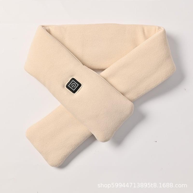 Web Based USB Women Men Heating Scarf Temperature Scarf 3 Gears Adjustable USB Charging Heat Control Neck Warmer For Cycling Camping USB Heated Scarf - Temperature Adjustable Heating Scarf