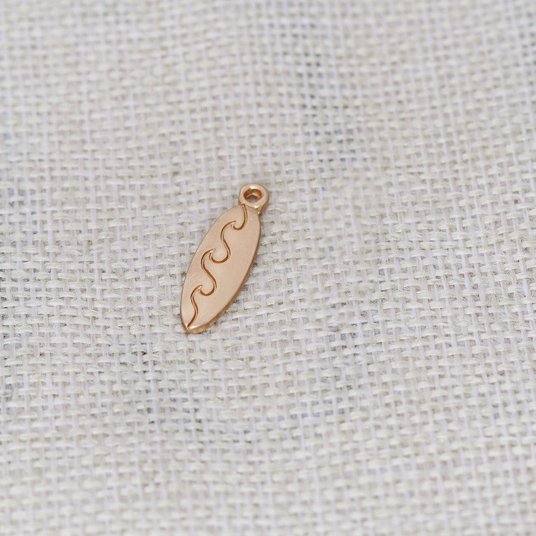 Web Based Alloy Surfboard Charm Necklace Earrings