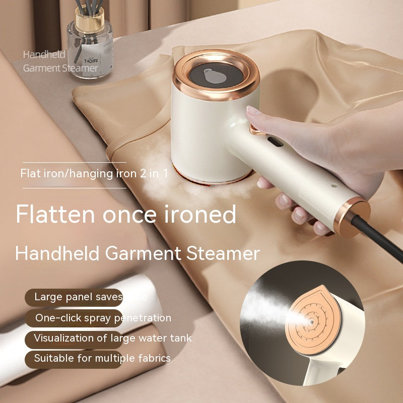 Web Based - Mini Portable Handheld Garment Steamer Fabric Steam Iron For Clothes Travel Home Appliances Vertical US Plug Ironing Machine