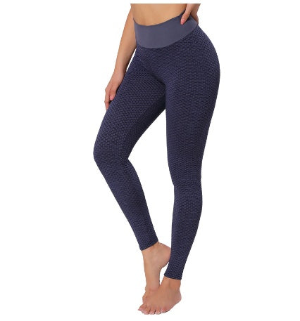 Web Based Plaid Leggings Fitness Yoga Pants Women's Seamless High Waist Breathable Gym Leggings