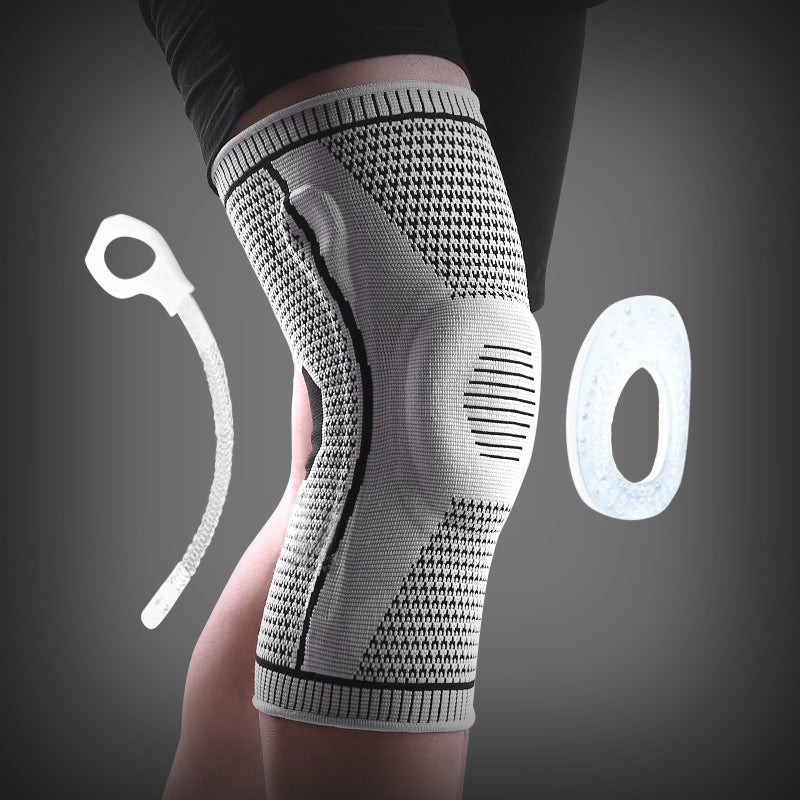 Web Based Knee Pads For Sport Knee  Silicone Spring Patella Protector