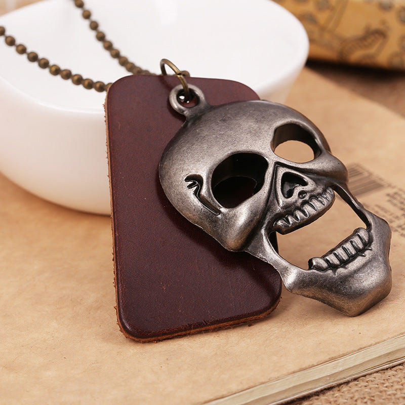 Web Based Fashionable Korean Long Alloy Necklace