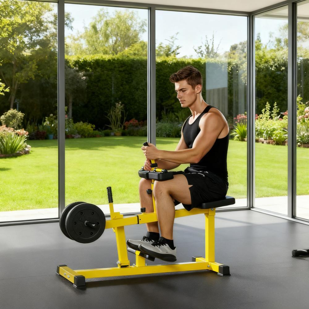 Web Based Yellow Gym Equipment For Home