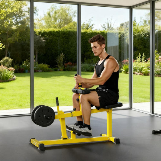 Web Based Yellow Gym Equipment For Home