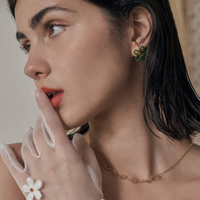 Web Based Niche Design Sense French High-end Sense Retro Ear Clip